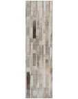 LOOMLAN Rugs Laventhia Brown Washable Indoor-Outdoor Rug
