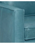 Leather Club Chair Removable Cushions - LOOMLAN - Uptown Sebastian - Club Chairs