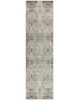 LOOMLAN Rugs Leyrana Ivory Washable Indoor-Outdoor Rug