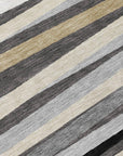 LOOMLAN Rugs Liora Gray Washable Indoor-Outdoor Rug