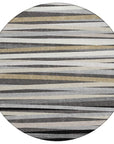 LOOMLAN Rugs Liora Gray Washable Indoor-Outdoor Rug