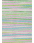 LOOMLAN Rugs Liora Green Washable Indoor-Outdoor Rug