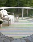 LOOMLAN Rugs Liora Green Washable Indoor-Outdoor Rug