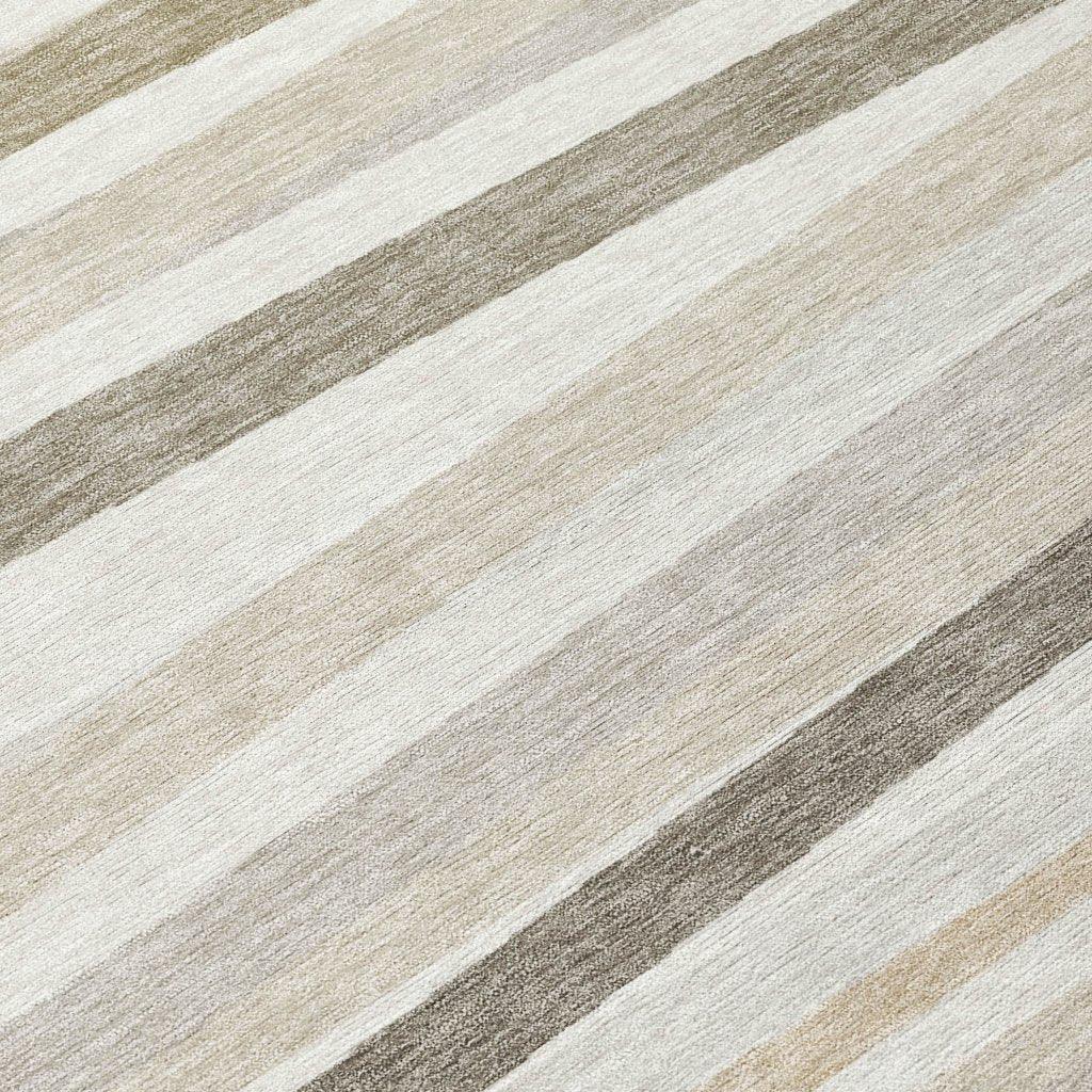 LOOMLAN Rugs Liora Ivory Washable Indoor-Outdoor Rug
