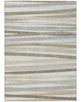 LOOMLAN Rugs Liora Ivory Washable Indoor-Outdoor Rug