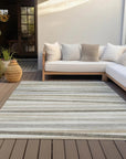 LOOMLAN Rugs Liora Ivory Washable Indoor-Outdoor Rug