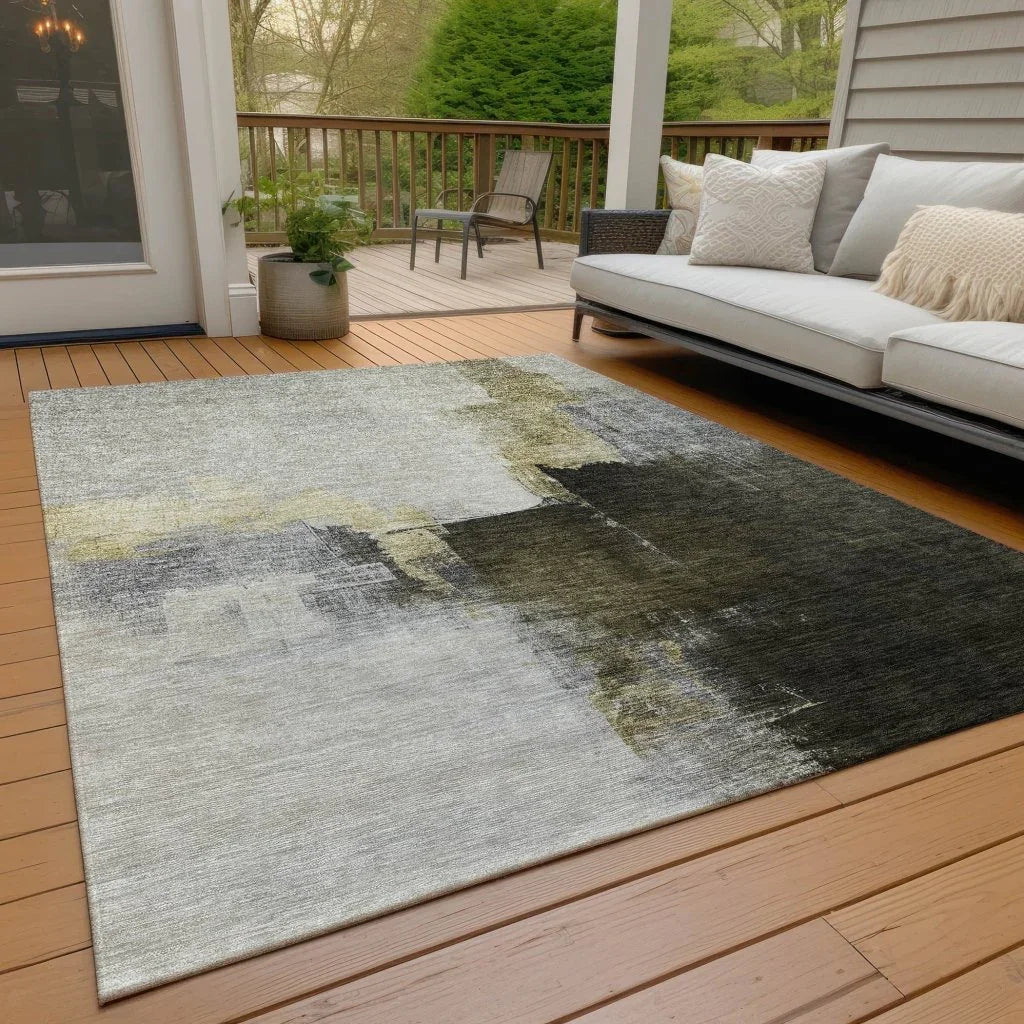 LOOMLAN Rugs Looma Khaki Washable Indoor-Outdoor Rug