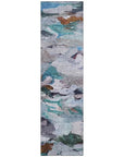 LOOMLAN Rugs Loomari Blue Washable Indoor-Outdoor Rug