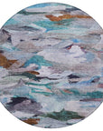 LOOMLAN Rugs Loomari Blue Washable Indoor-Outdoor Rug