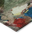LOOMLAN Rugs Loomari Green Washable Indoor-Outdoor Rug