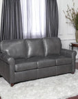 All American Cowboy Custom Made Leather Couch - Crafted in America Sofas & Loveseats LOOMLAN By Uptown Sebastian