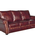 Appalachian Dream - Mountain Modern Custom Made Leather Sofa Sofas & Loveseats LOOMLAN By Uptown Sebastian