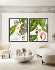 Artistry Of Nature I Artwork Framed Canvas With Floating Frame Artwork LOOMLAN By LOOMLAN