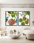 Artistry Of Nature II Artwork Framed Canvas With Floating Frame Artwork LOOMLAN By LOOMLAN