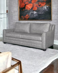 Bald Eagle Luxe - Patriotic Custom Leather Sofa Sofas & Loveseats LOOMLAN By Uptown Sebastian