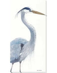 Blue Heron Coastal Canvas Art UV Resistant Canvas Indoor Outdoor Artwork LOOMLAN By LOOMLAN