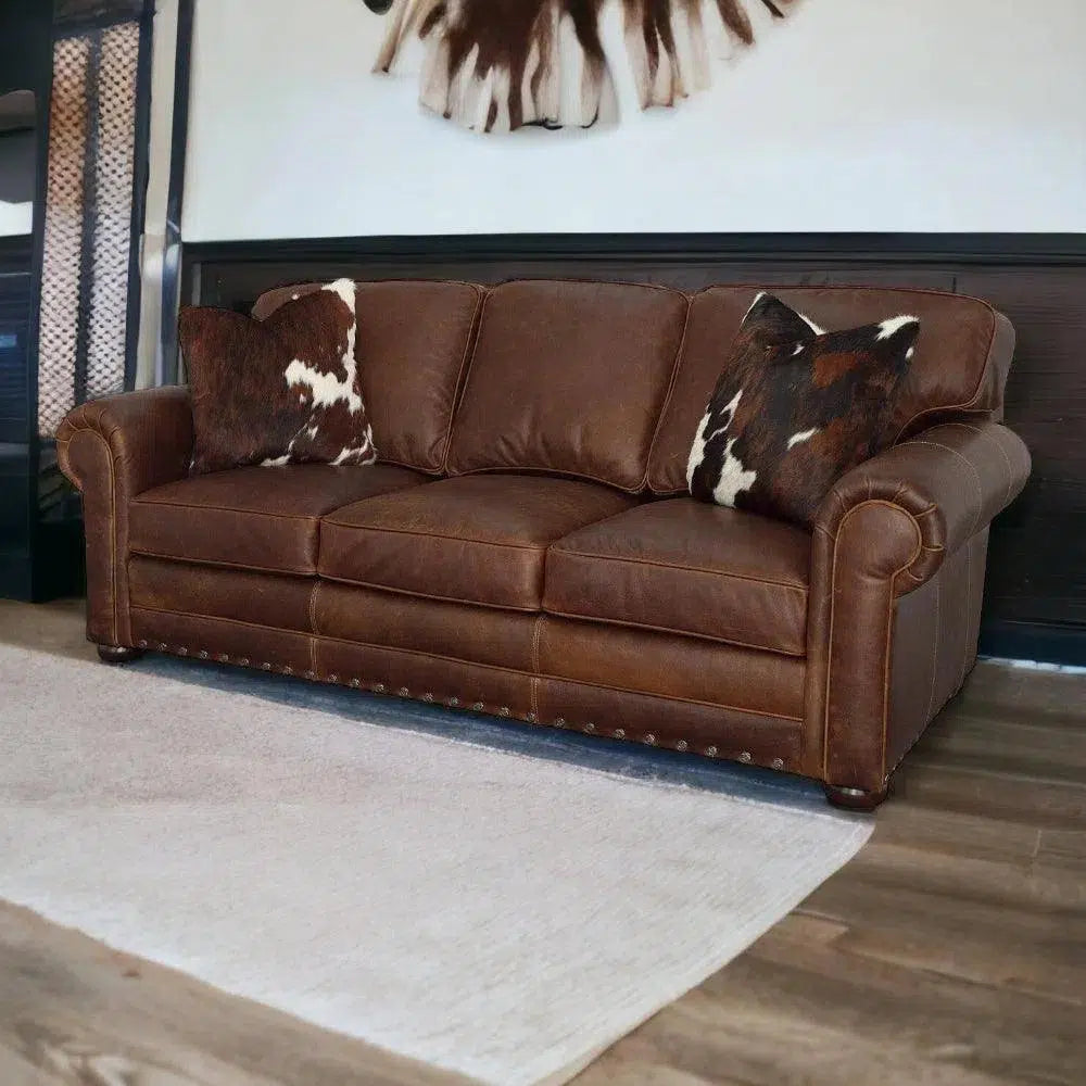 Bridge to Comfort - Brooklyn Style Handcrafted Leather Couch Sofas &amp; Loveseats LOOMLAN By Uptown Sebastian