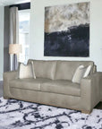 Fairview Custom Leather Sofa - Made to Order in the USA Sofas & Loveseats LOOMLAN By Uptown Sebastian