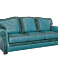 Golden Luxury - California Custom Leather Couch Sofas & Loveseats LOOMLAN By Uptown Sebastian