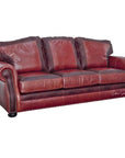 Golden Luxury - California Custom Leather Couch Sofas & Loveseats LOOMLAN By Uptown Sebastian