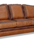 Golden Luxury - California Custom Leather Couch Sofas & Loveseats LOOMLAN By Uptown Sebastian