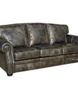 Golden Luxury - California Custom Leather Couch Sofas & Loveseats LOOMLAN By Uptown Sebastian