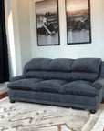 Gunslinger Leather Sofa - Custom Benchmade in USA Sofas & Loveseats LOOMLAN By Uptown Sebastian