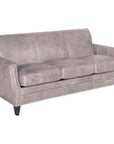 Historic Happy - Route 66 Themed Custom Made Leather Sofa Sofas & Loveseats LOOMLAN By Uptown Sebastian