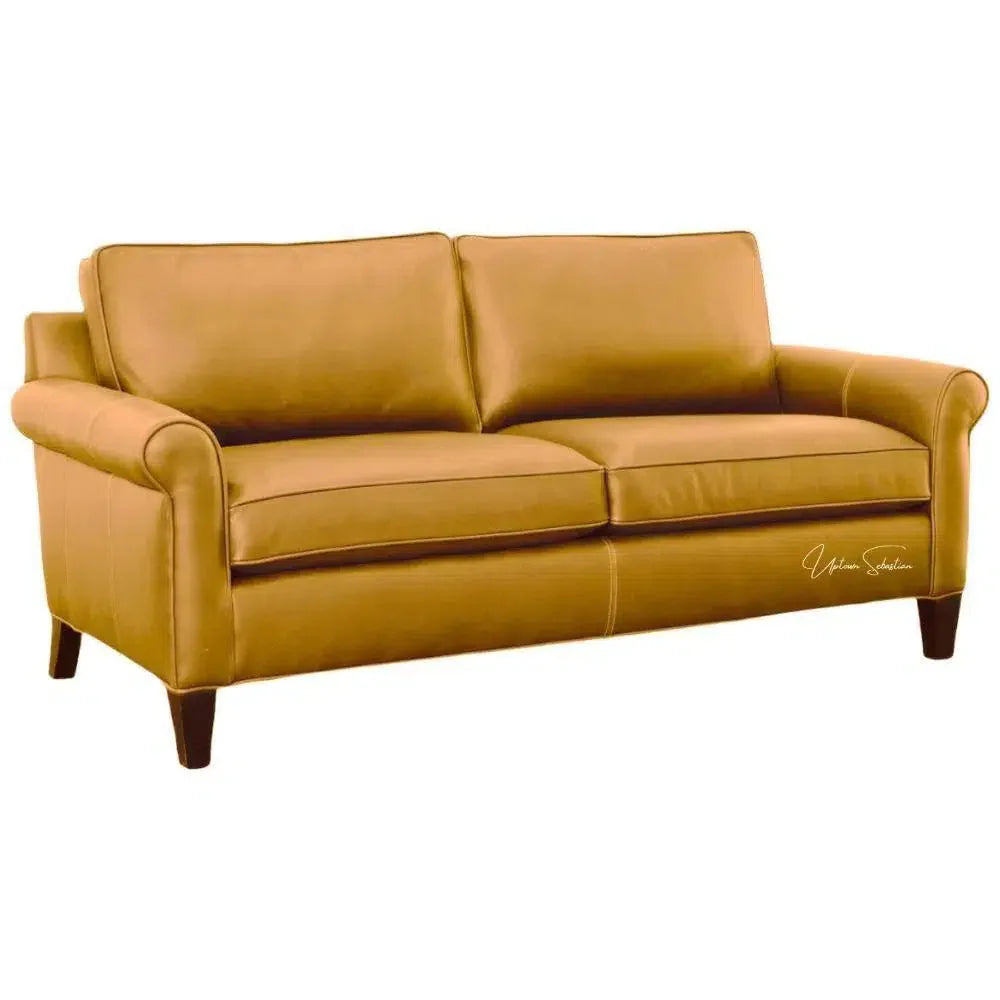 Home is Where the Handcrafted Leather Sofa Is Sofas &amp; Loveseats LOOMLAN By Uptown Sebastian