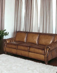 How the Frontier was Won Leather Couch Made in the USA Sofas & Loveseats LOOMLAN By Uptown Sebastian