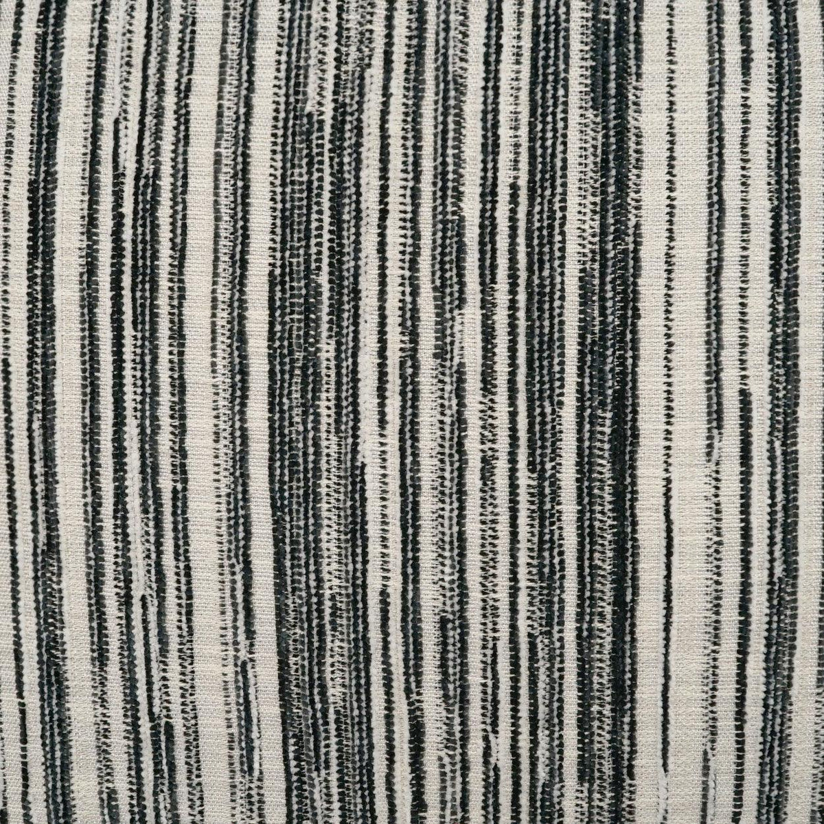 D.V. Kap Julep Pepper Stripes Black Large Throw Pillow With Insert