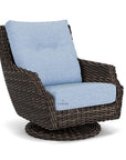 Lloyd Flanders Largo High Back Swivel Rocker Lounge Chair Wicker