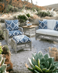 Lloyd Flanders Mackinac Wicker Outdoor Patio Lounge Chair