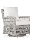 Lloyd Flanders Mackinac Wicker Outdoor Swivel Glider Chair Cushions