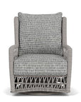 Lloyd Flanders Mackinac Wicker Outdoor Swivel Glider Chair Cushions
