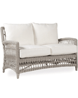 Lloyd Flanders Mackinac Wicker Outdoor Wicker Loveseat Cushions