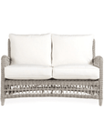 Lloyd Flanders Mackinac Wicker Outdoor Wicker Loveseat Cushions