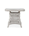 Lloyd Flanders Mackinac Wicker All Weather Square End Table