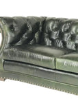 Mallard Made in America Leather Sofa - Custom Benchmade Sofas & Loveseats LOOMLAN By Uptown Sebastian