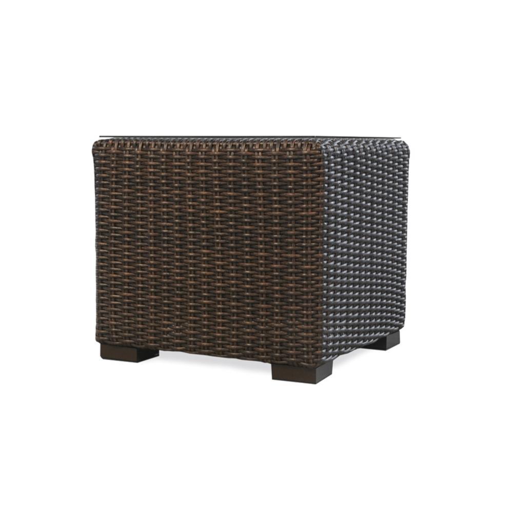 Lloyd Flanders Mesa Square Cube End Table