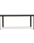 Lloyd Flanders Mesa 72" Rectangular Umbrella Dining Table