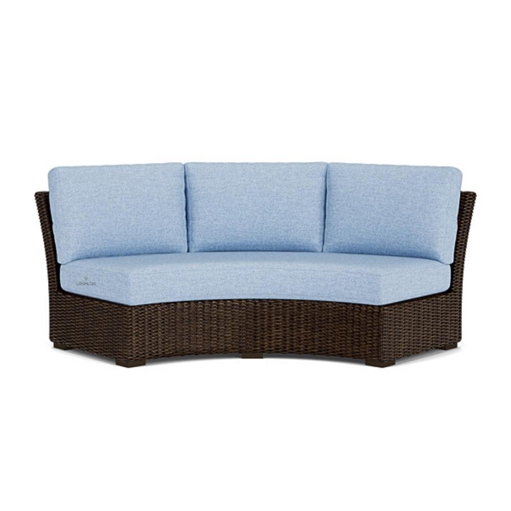 Lloyd Flanders Mesa Curved Sofa Sectional Premium Wicker Furniture