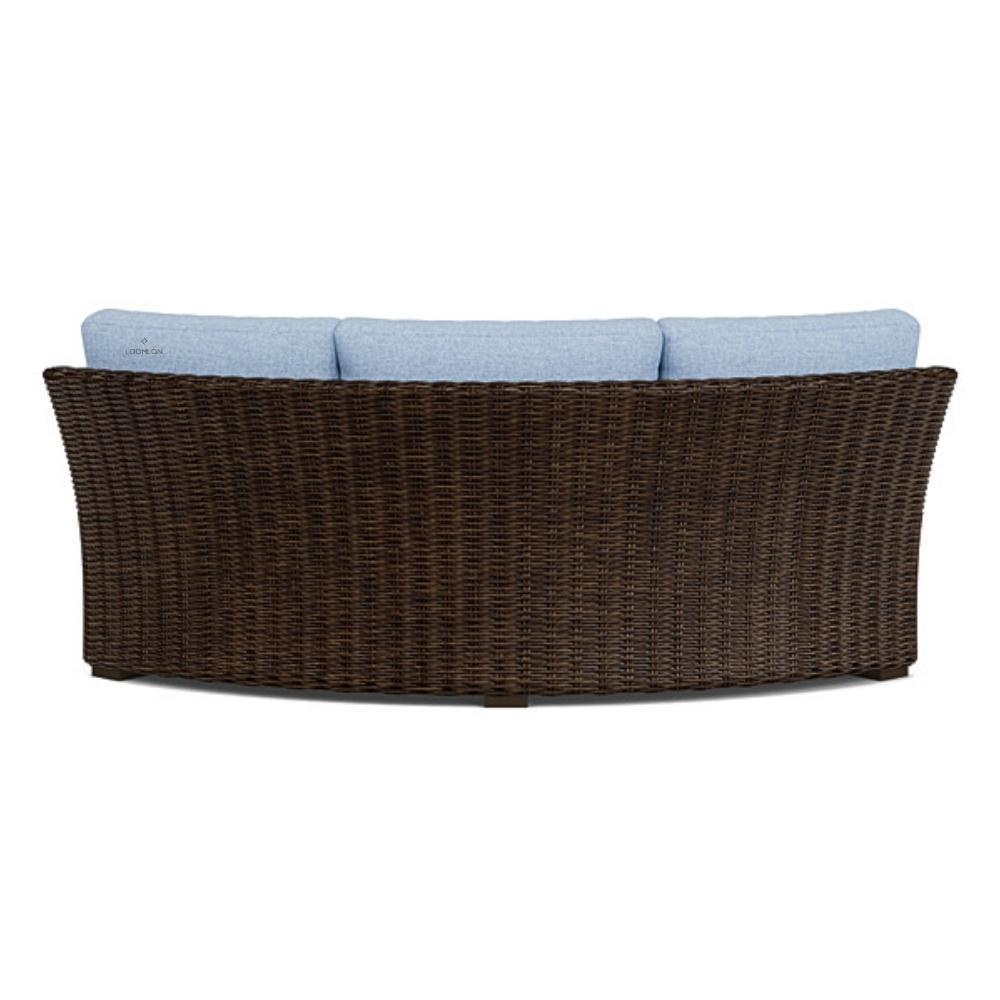 Lloyd Flanders Mesa Curved Sofa Sectional Premium Wicker Furniture