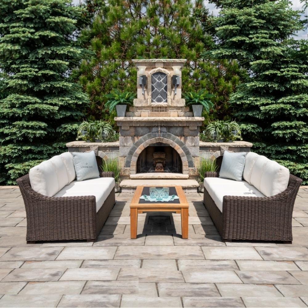 Lloyd Flanders Mesa Lounge Chair Premium Wicker Furniture