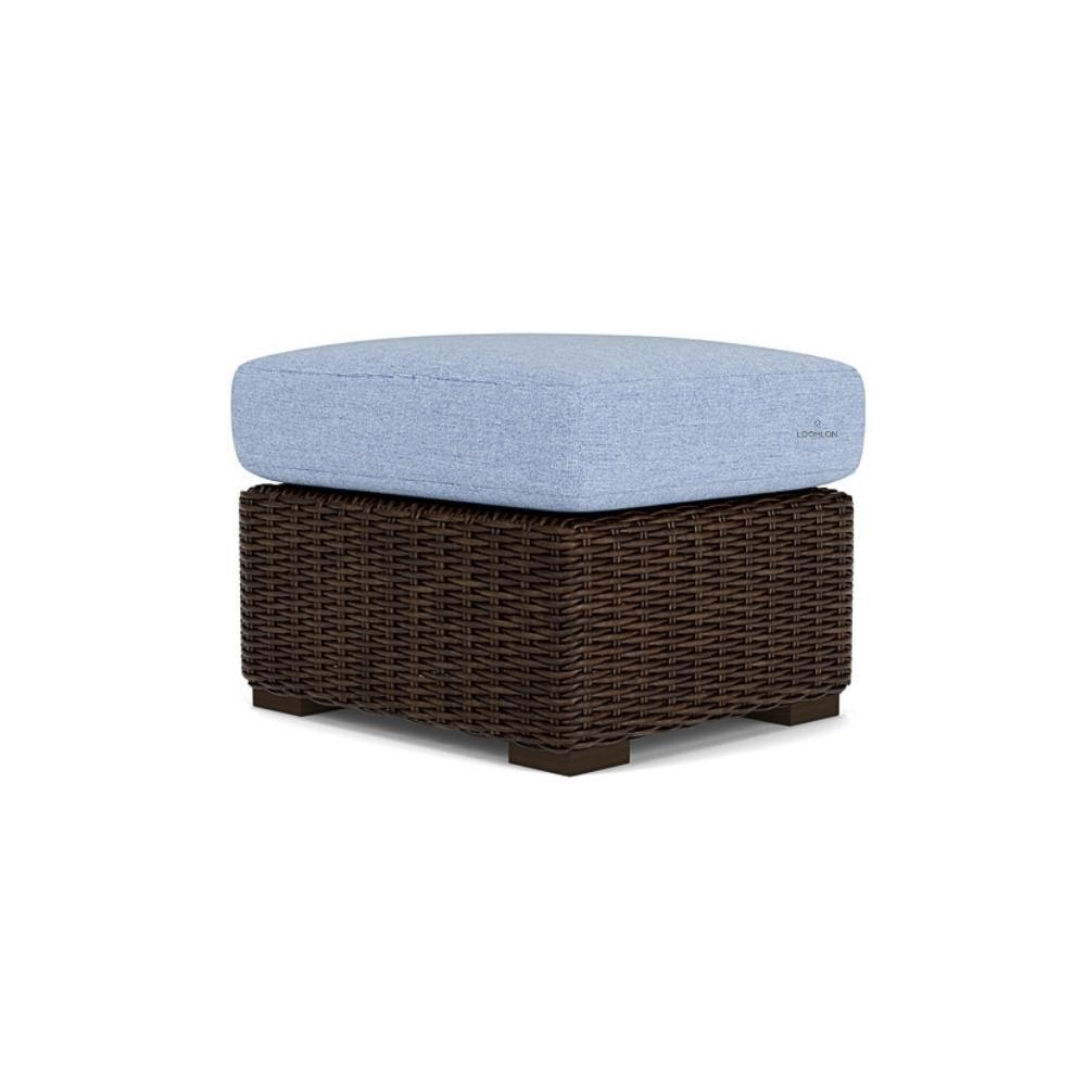Lloyd Flanders Mesa Ottoman Premium Wicker Furniture Lloyd Flanders