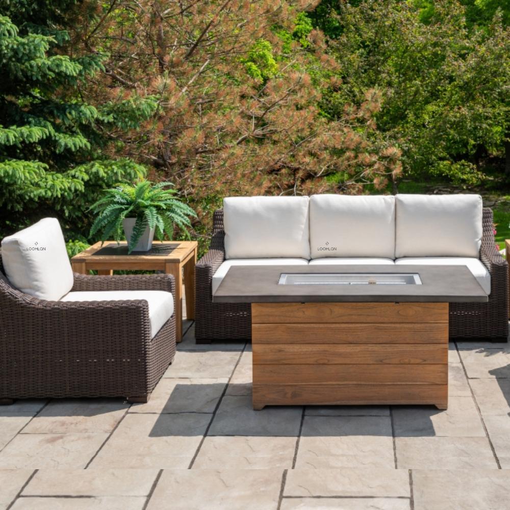Lloyd Flanders Mesa Sofa Premium Wicker Furniture Lloyd Flanders