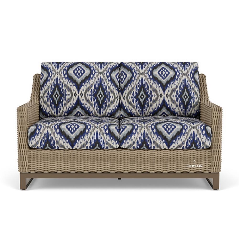 Lloyd Flanders Milan Loveseat Premium Wicker Furniture Made USA