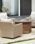 Lloyd Flanders Milan Swivel Glider Lounge Chair