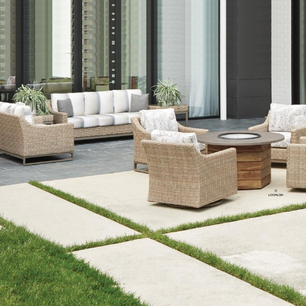 Lloyd Flanders Milan Swivel Glider Lounge Chair