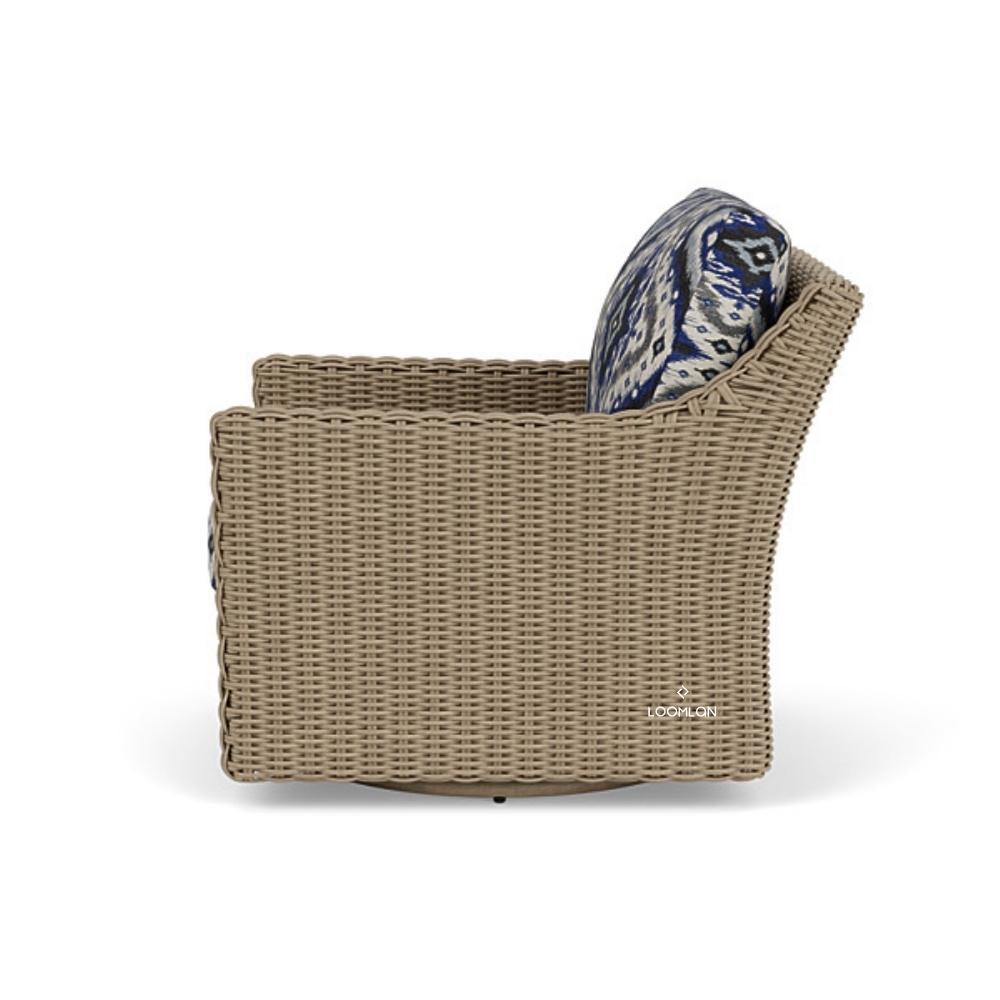 Lloyd Flanders Milan Swivel Glider Lounge Chair
